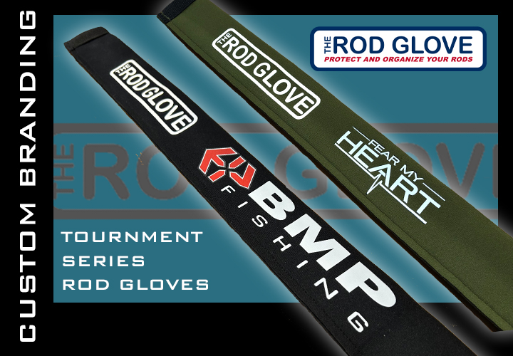 Tournament Series Rod Glove with custom branding
