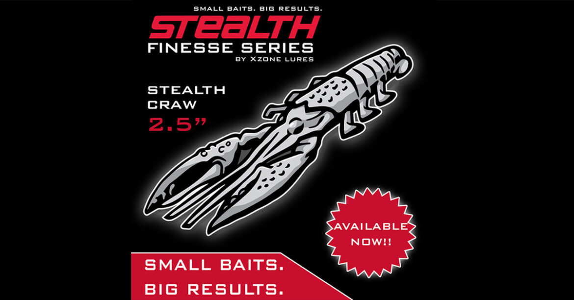 X Zone Lures Releases New Stealth Finesse Series